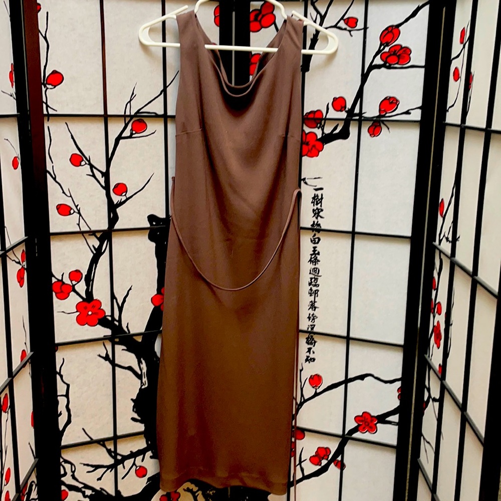 Sleeveless Brown Country Road Dress size 4